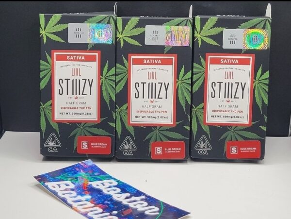 Stiiizy 500mg LiiiL DisposablesBlue Dream(Sativa)