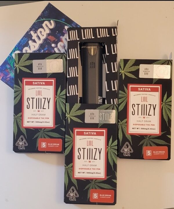 Stiiizy 500mg LiiiL DisposablesBlue Dream(Sativa) - Image 3