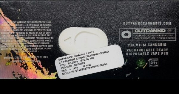 OUTRANKED
2G DISPOSABLE
LIQUID DIAMONDS - Image 7